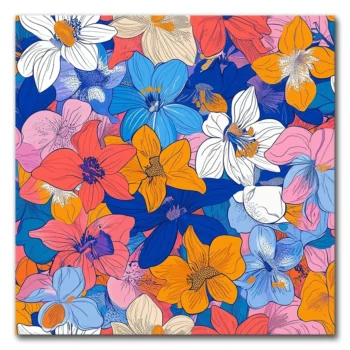 Floral Riot of Colors