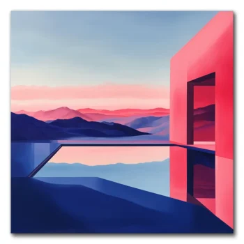 Framed Views in Vibrant Hues