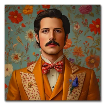Freddie in Wes Anderson Wonderland
