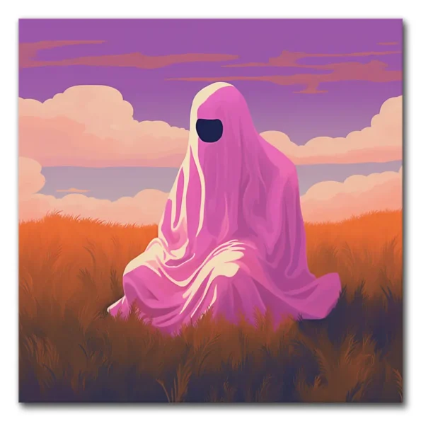 Ghost in a Pink Blanket
