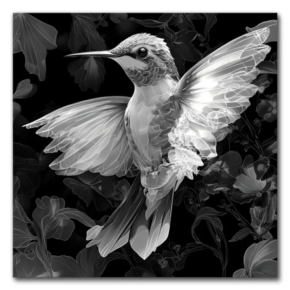 Hummingbird in Flight