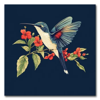 Hummingbird's Flower Dance