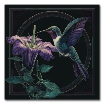 Hummingbird's Midnight Dance