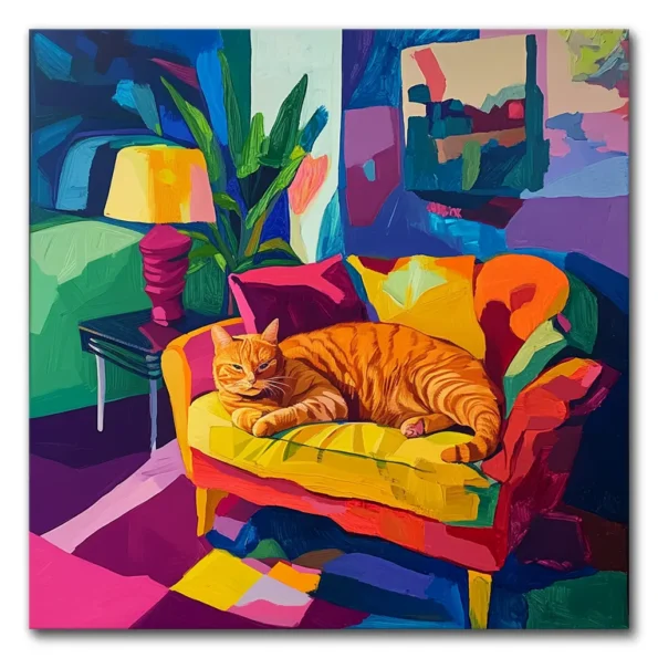Lazy Feline Paradise