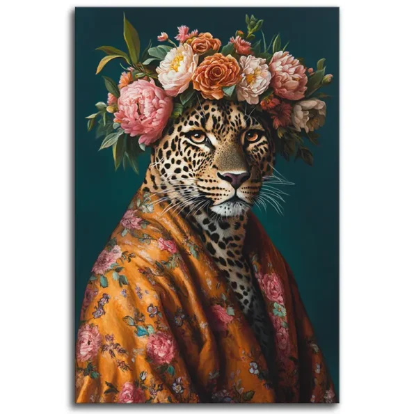 Leopard in Bloom