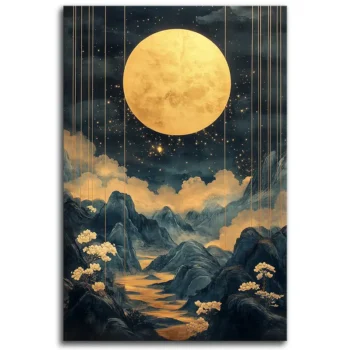 Moonlit Mountain Serenade