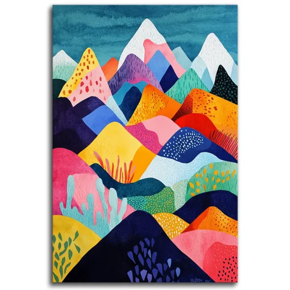 Mountains of Colorful Chaos