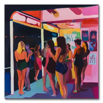 Night Out in Neon Hues
