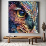 Owl Gaze, No Disguise Wall Art –  VerVeLush