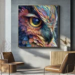 Owl Gaze, No Disguise Wall Art –  VerVeLush
