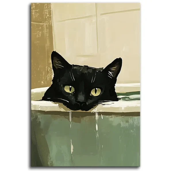 Peeking Paws