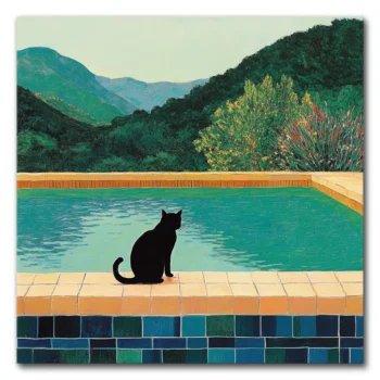 Poolside Contemplation