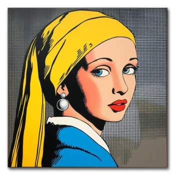 Pop Art Pearl Girl