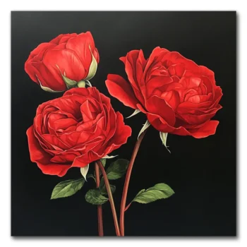 Red Roses: Love in Full Bloom