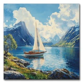 Sailing Into the Blue