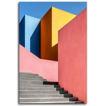 Stairs to Color Town