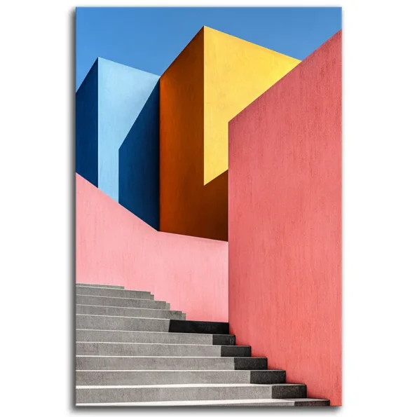 Stairs to Color Town