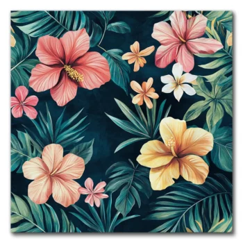 Tropical Vibes and Floral Dreams