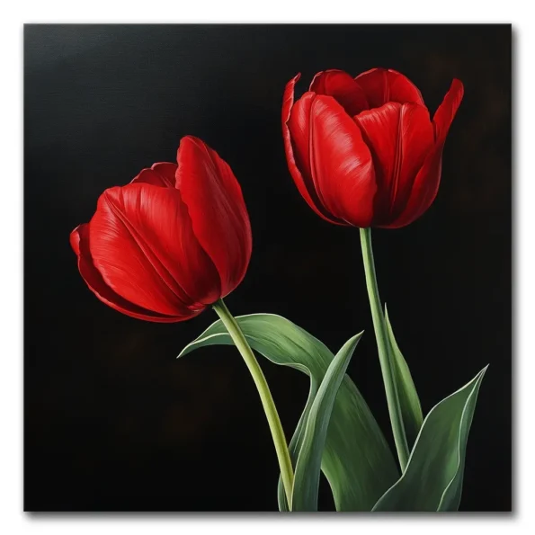 Tulips in Red Glory