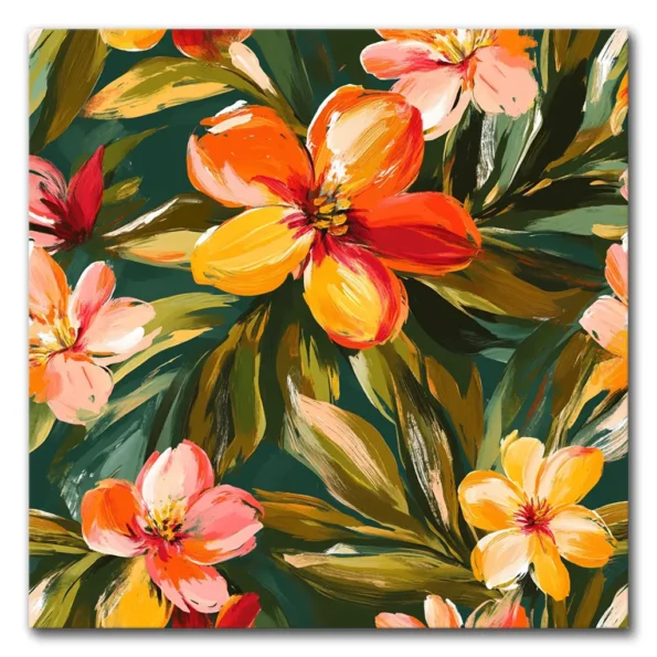 Vibrant Blooms in Harmony