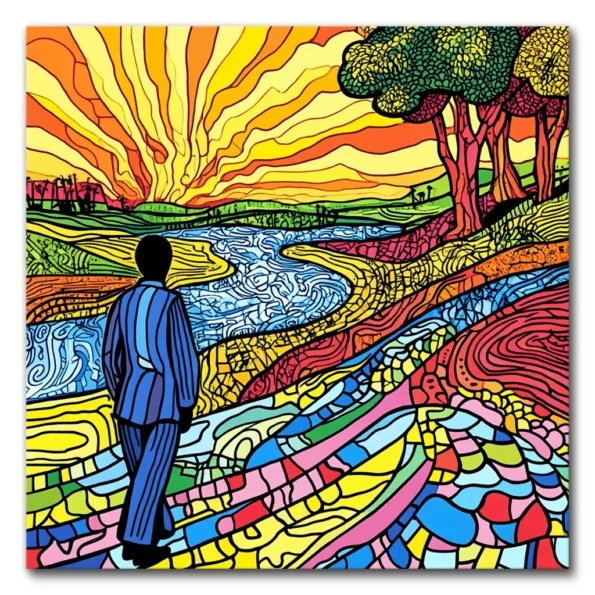 Walking on a Rainbow