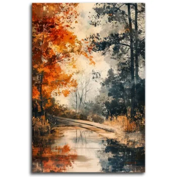 Autumn's Reflective Whisper
