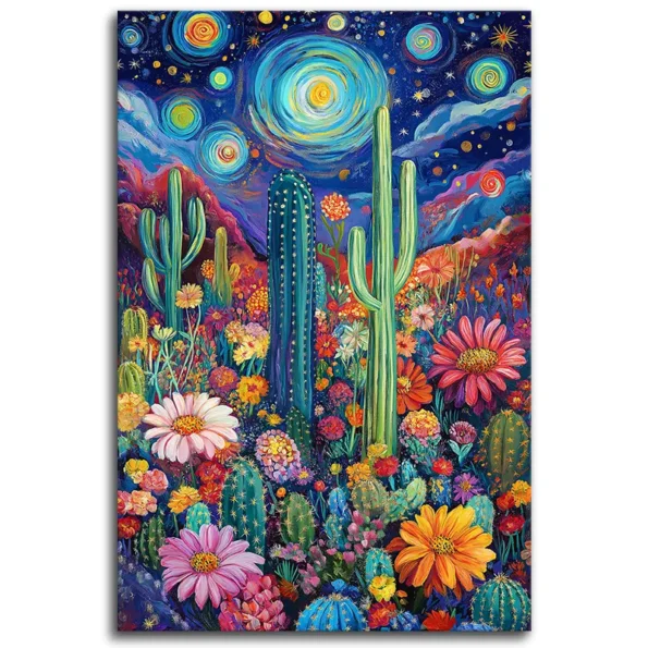 Cactus Constellation: A Cosmic Garden
