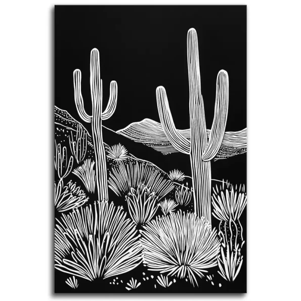 Cactus Craze: Desert Minimalism