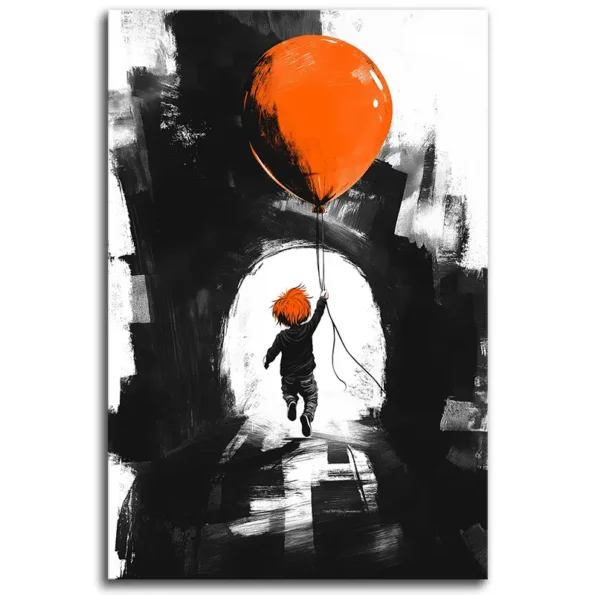 Chasing Shadows With Orange