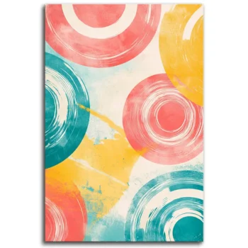 Circles Dancing in Color