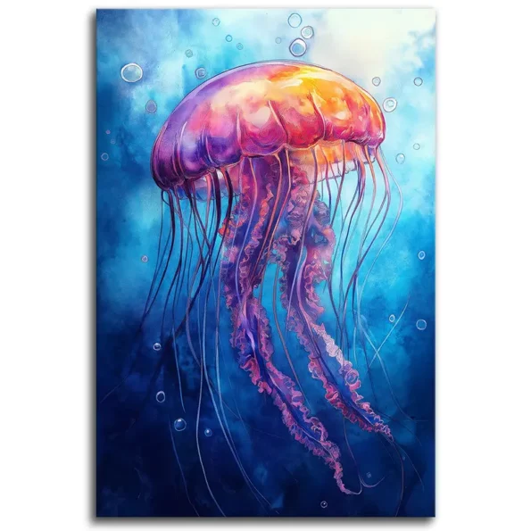 Floating Elegance: Jellyfish