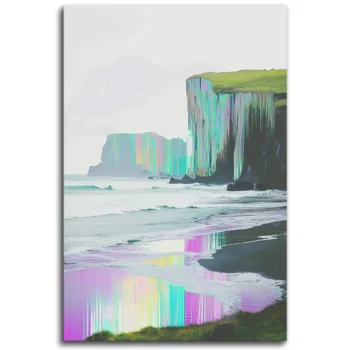 Glitching Cliffs and Waves