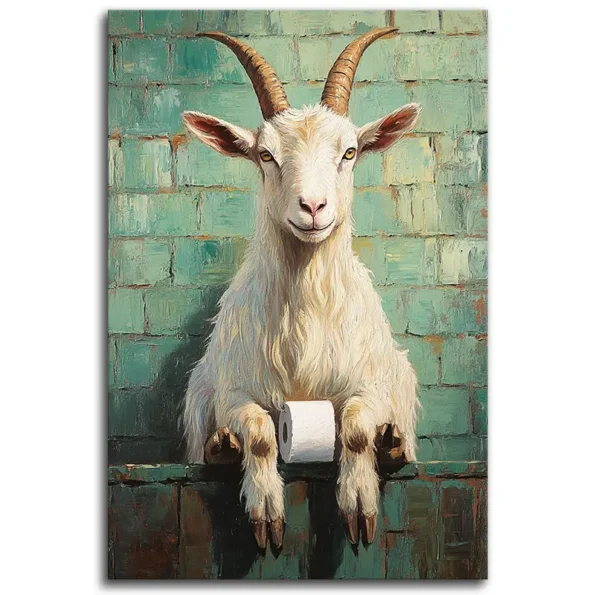 Goat in a Sticky Situation