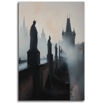 Lost in the Fog: Charles Bridge
