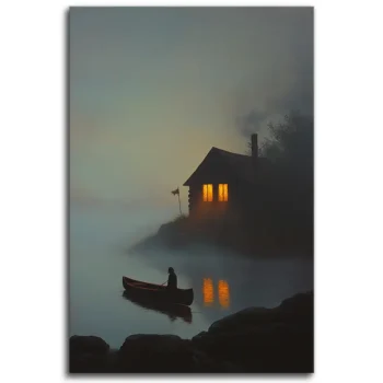 Mist, Mystery, and a Single Cabin