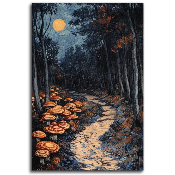Mushrooms and Moonlight: A Magical Path