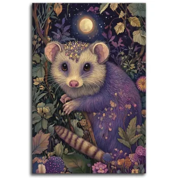 Opossum in Bloom