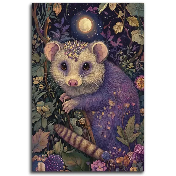 Opossum in Bloom