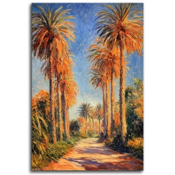 Palm Paradise in Autumn