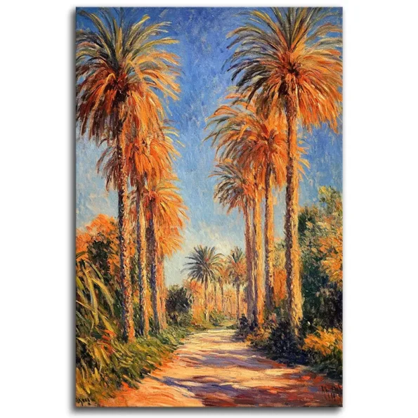 Palm Paradise in Autumn