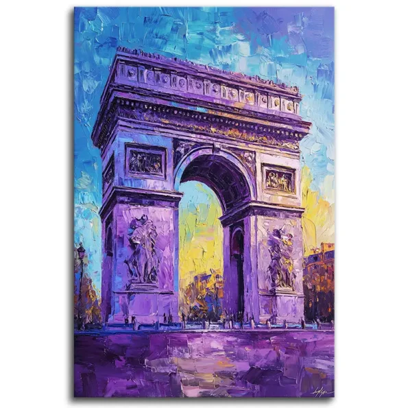 Paris in Purple: The Arc