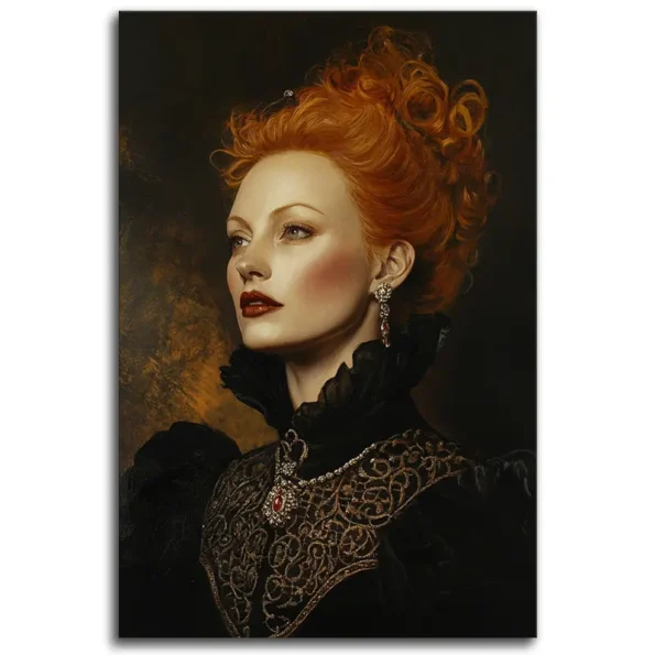 Renaissance Royalty in Modern Black