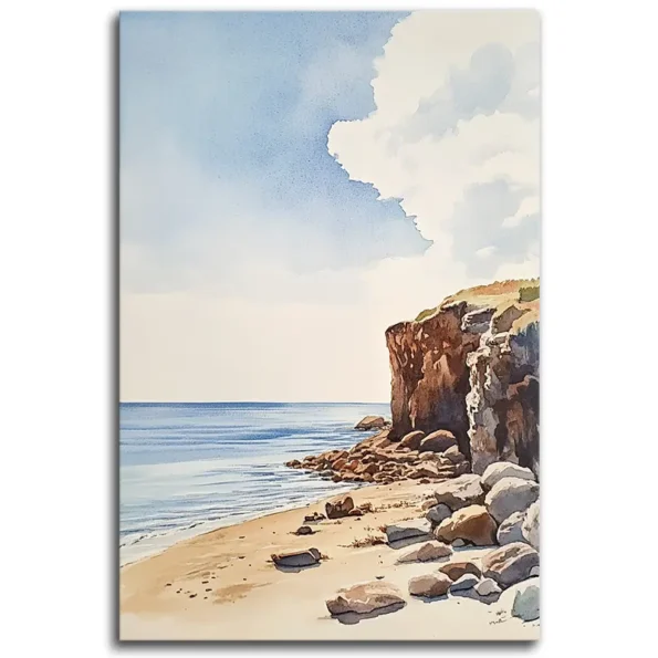 Rocky Serenity: Coastal Bliss