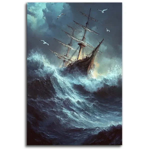 Sinking Ship and Stormy Seas