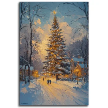 Skating Around the Christmas Tree