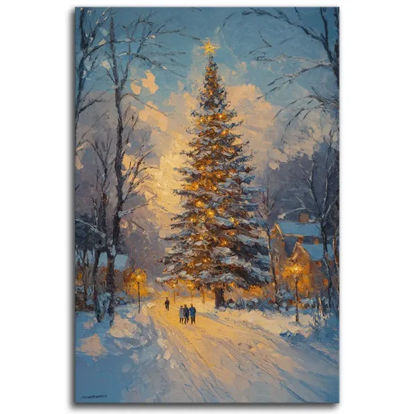 Skating Around the Christmas Tree