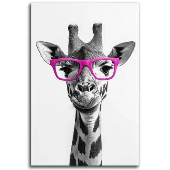 Smart Giraffes Rock Pink Glasses