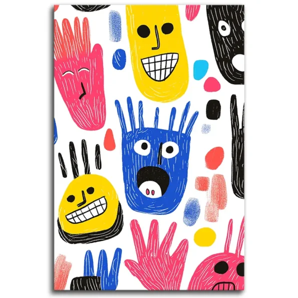 Smiling Faces and Frustrated Hands