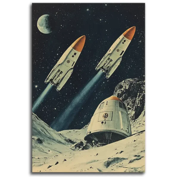 Space Race: Moon Landing Drama