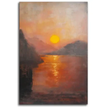 Sunset and Serenity: Ancient Greece
